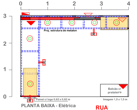 Planta Elétrica — Bronze 12m²