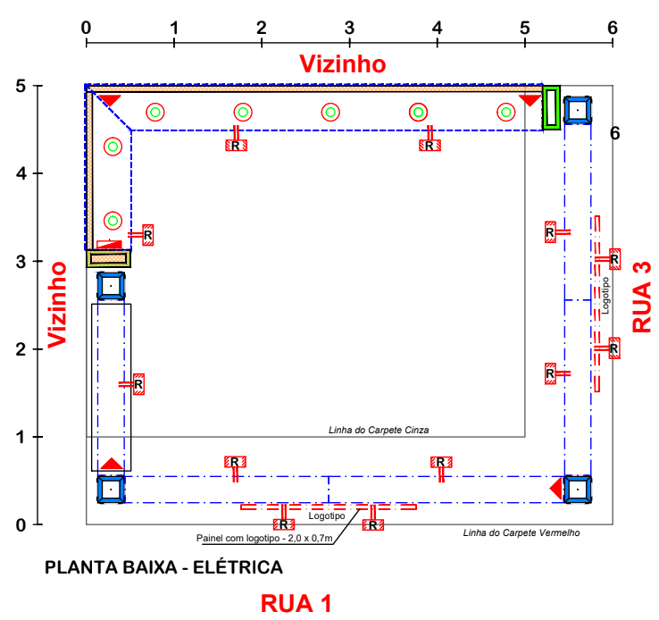 Planta Elétrica — Prata Centro 30m²
