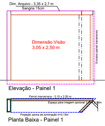 Vista Técnica 1 — Prata Canto 31,5m²